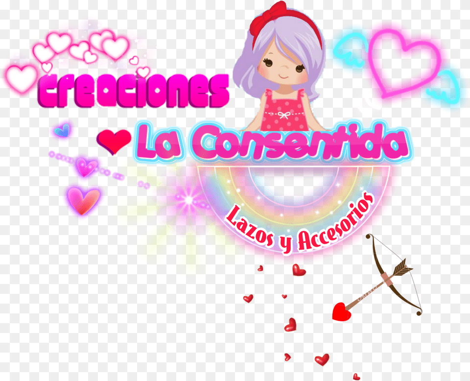 Logo Amor Bow Consentida Lazos, Baby, Person, Face, Head Free Png Download