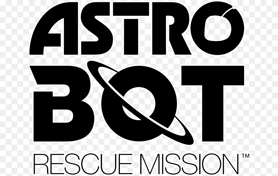 Logo Astro Bot Rescue Mission Logo, Text, Symbol, Number, Stencil Free Transparent Png
