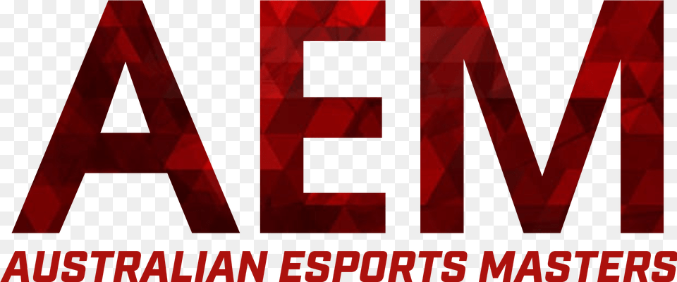 Logo Australian Esports Masters Logo, Maroon Png Image