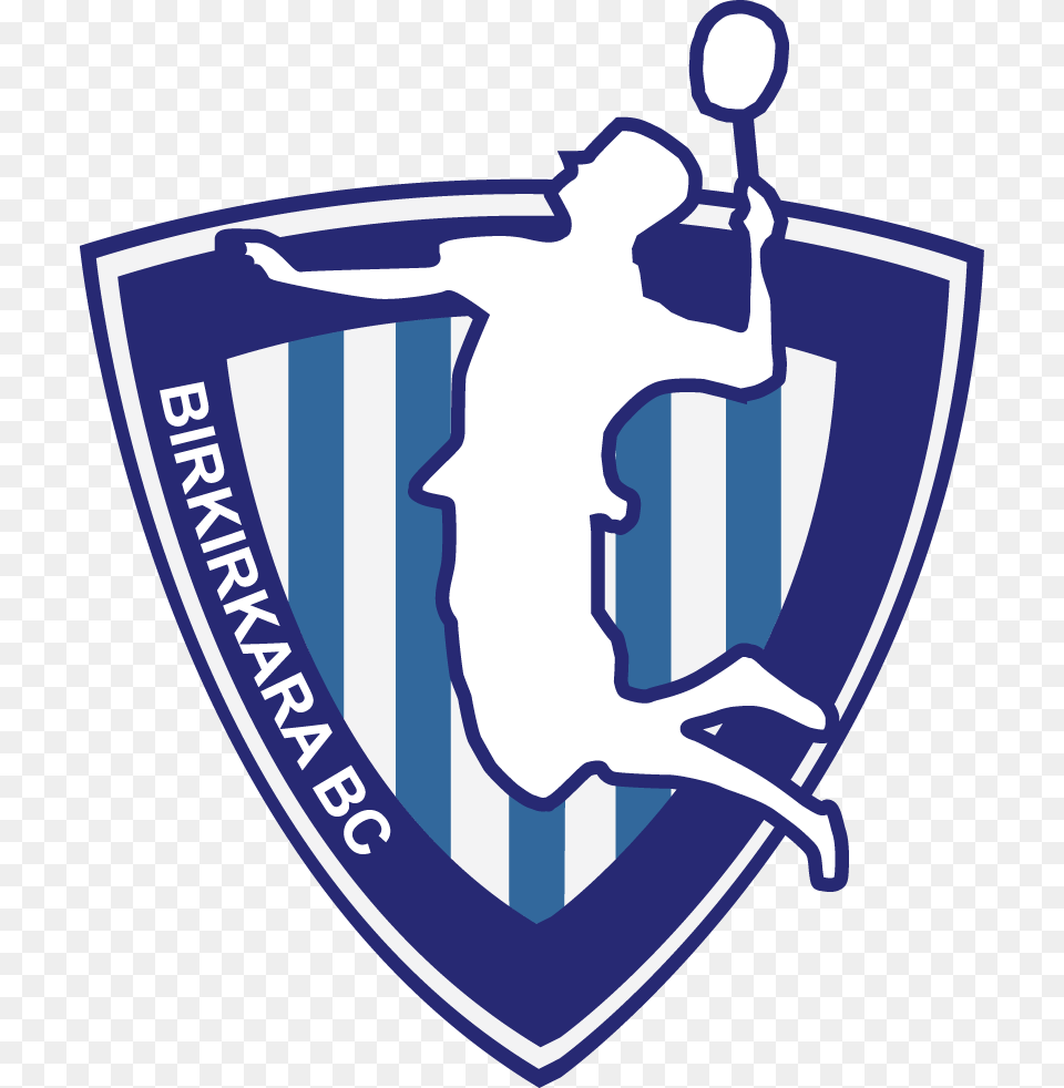 Logo Badminton Club, Emblem, Symbol, Sword, Weapon Png