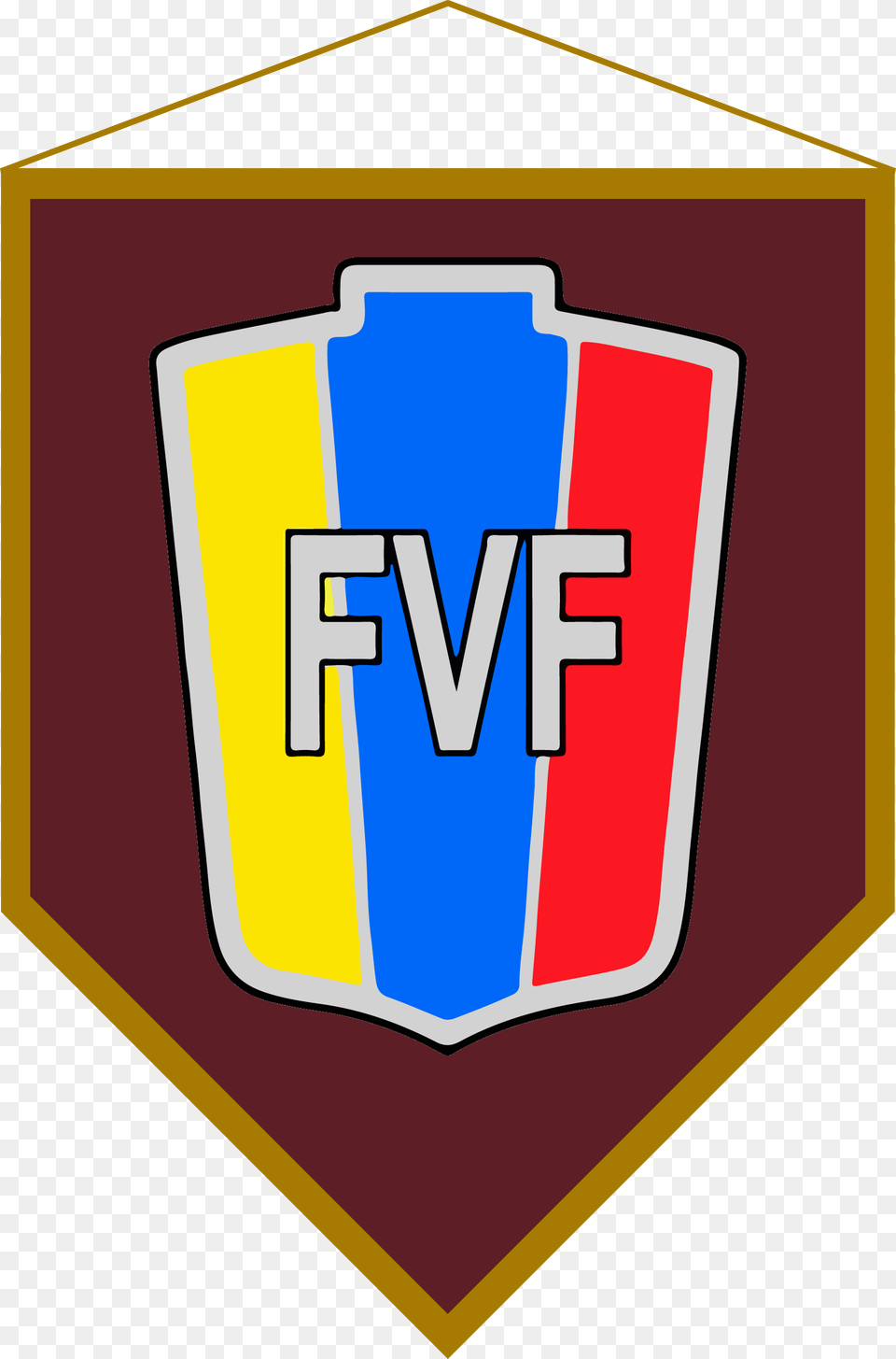 Logo Bandern Venezuela Venezuelan Football Federation, Armor, Shield, Emblem, Symbol Free Png