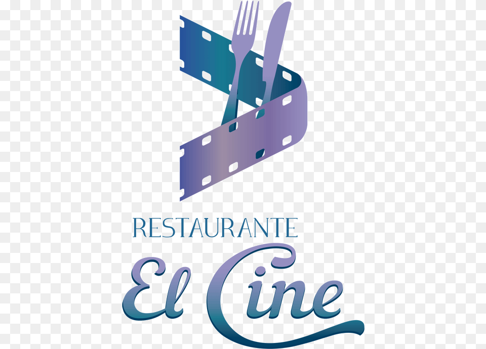 Logo Bar El Cine Los Cristianos, Cutlery, Fork, Advertisement Free Png Download