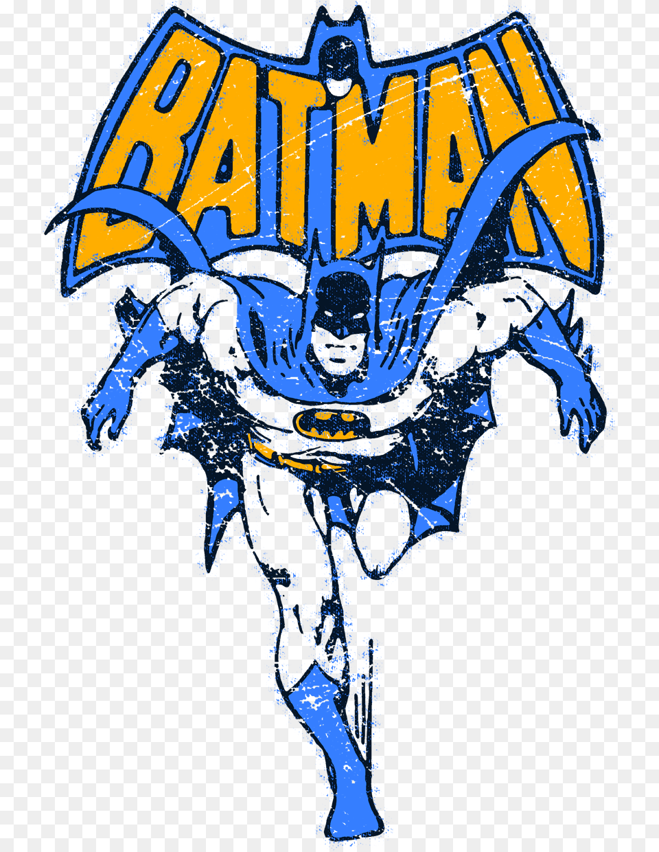 Logo Batman Retro, Person, Symbol, Emblem Free Transparent Png