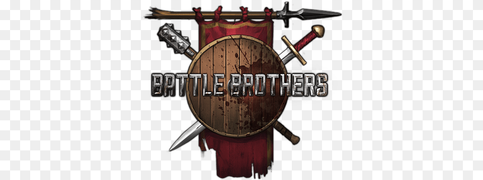 Logo Battle Brothers Game Icon, Armor, Shield, Sword, Weapon Free Png Download