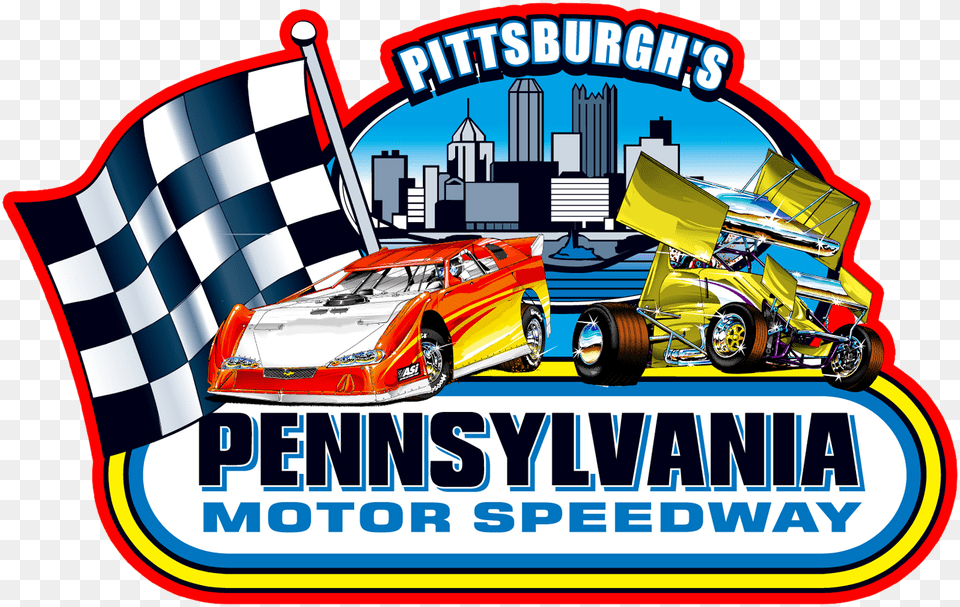 Logo Bazell Logo Pittsburgh Pa Motor Speedway, Car, Transportation, Vehicle, Machine Png