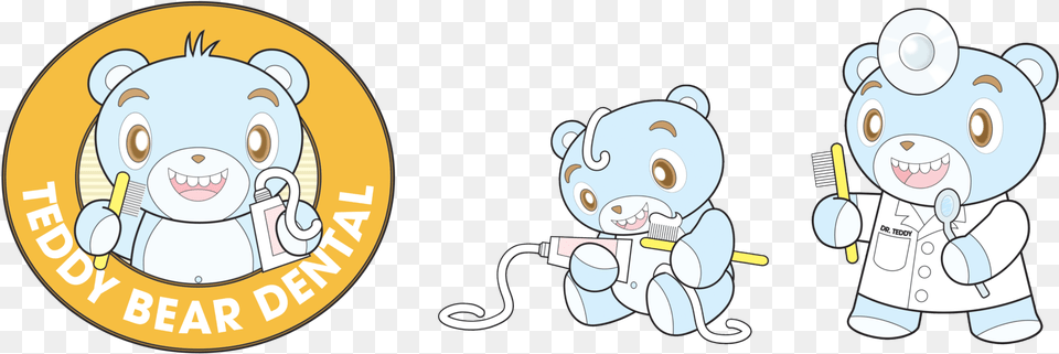 Logo Bear Dentist Clipart, Animal, Mammal, Wildlife, Brush Free Transparent Png