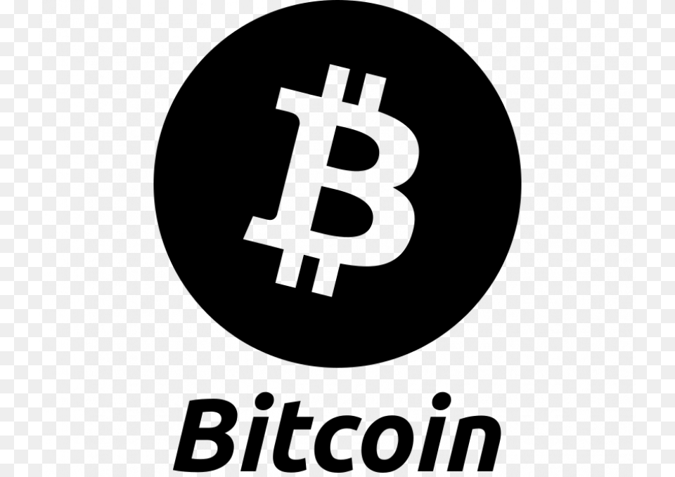 Logo Bitcoin, Gray Free Transparent Png