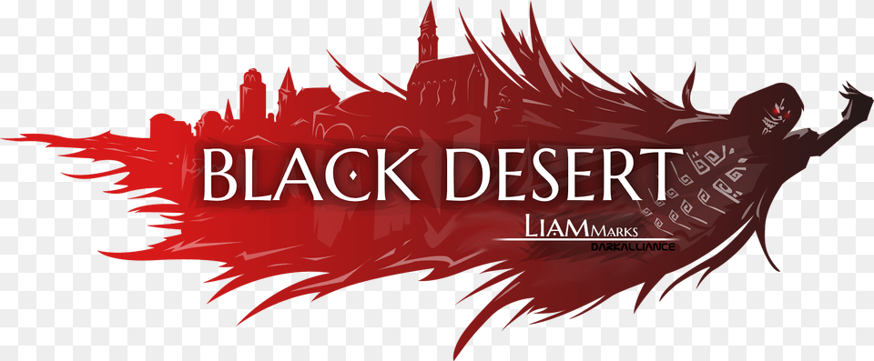 Logo Black Desert Online, Person, Art, Graphics, Electronics Free Png