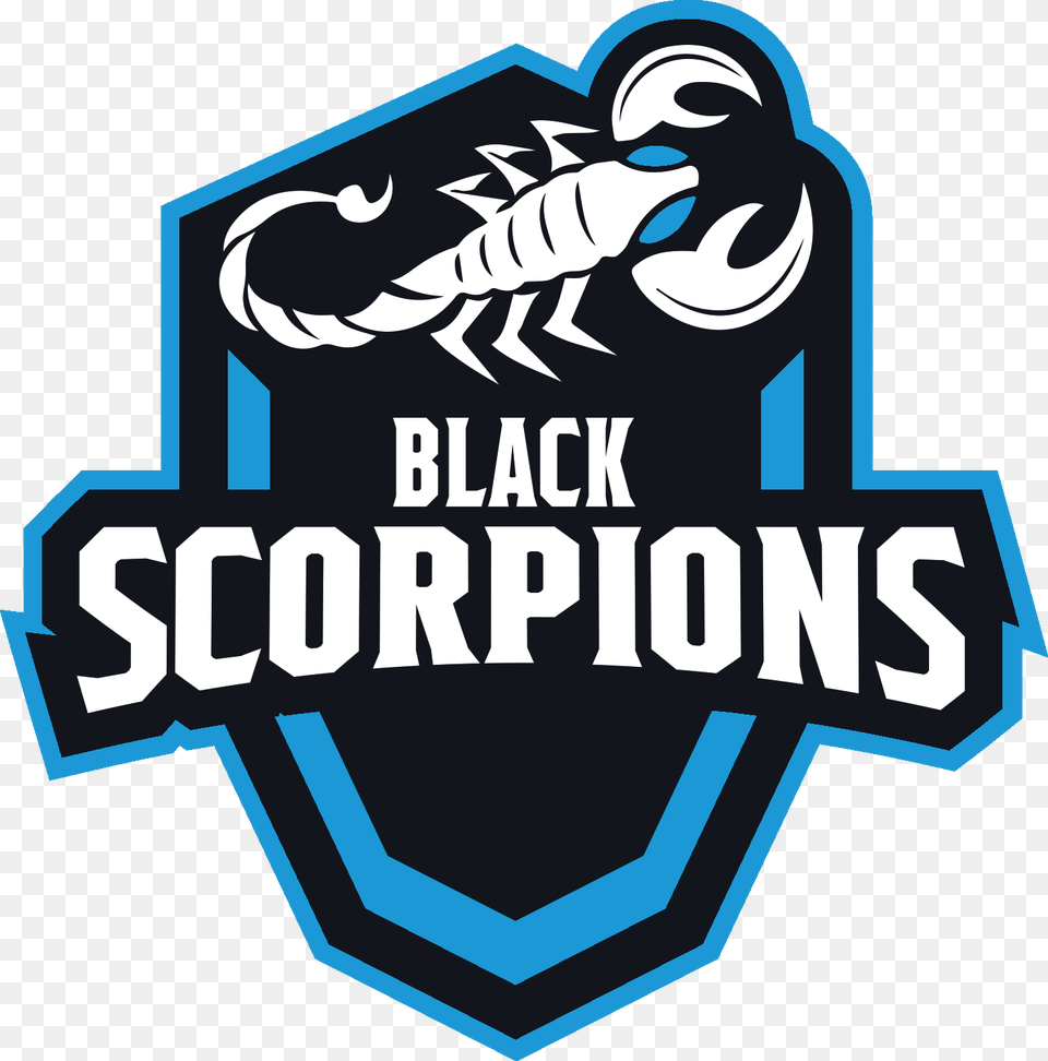 Logo Black Scorpion, Animal, Crawdad, Food, Invertebrate Png Image