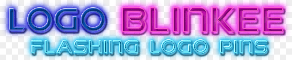 Logo Blinkee Graphics, Light, Purple, Neon Png Image