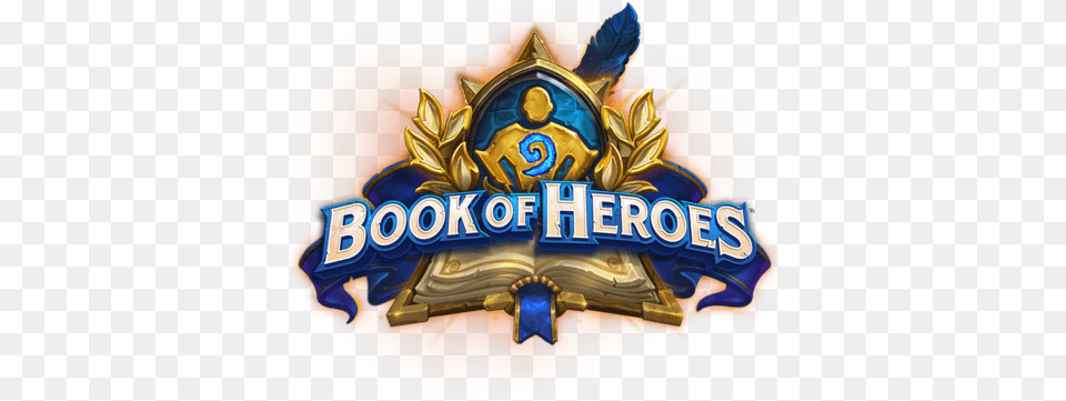 Logo Book Of Heroes Hearthstone, Emblem, Symbol, Food, Ketchup Free Png Download