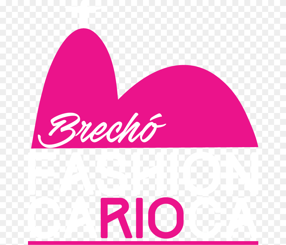 Logo Brech Fashion Carioca Para Fundo Escuro Heart Free Png Download