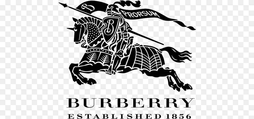 Logo Burberry, Gray Free Png Download