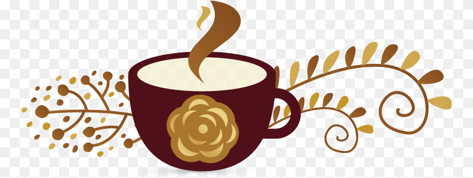 Logo Cafeteria Vintage, Cup, Beverage, Coffee, Coffee Cup Png Image