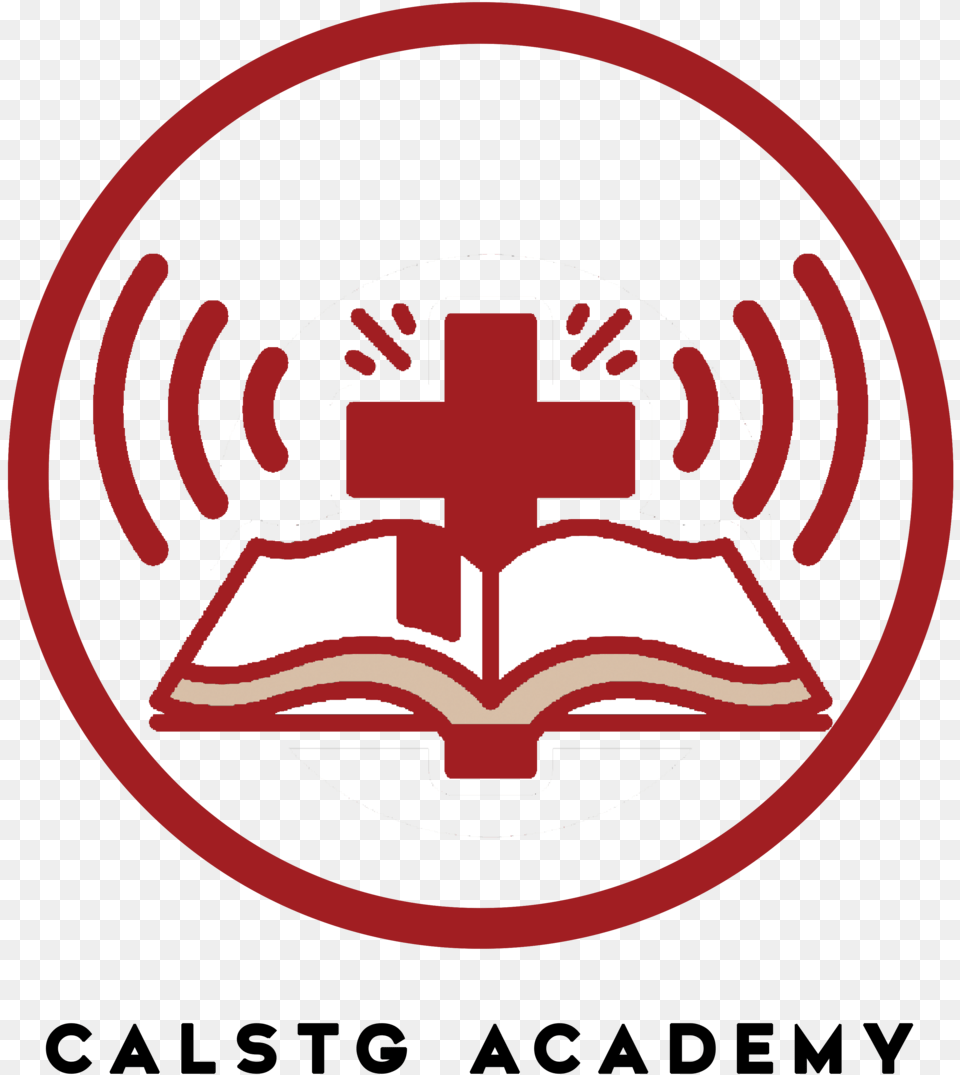 Logo Calstgacademy Podcast With Text Red Version, Symbol, First Aid, Red Cross Free Png