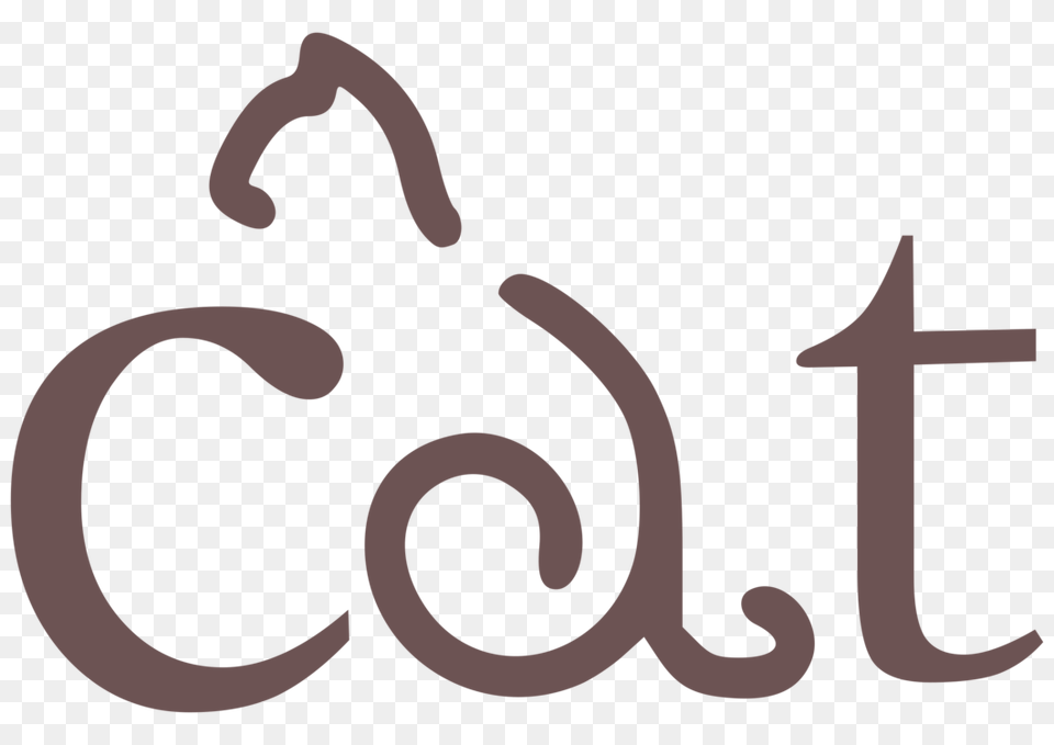 Logo Cat Sticker Decal Brand, Symbol, Text, Animal, Bear Free Png Download