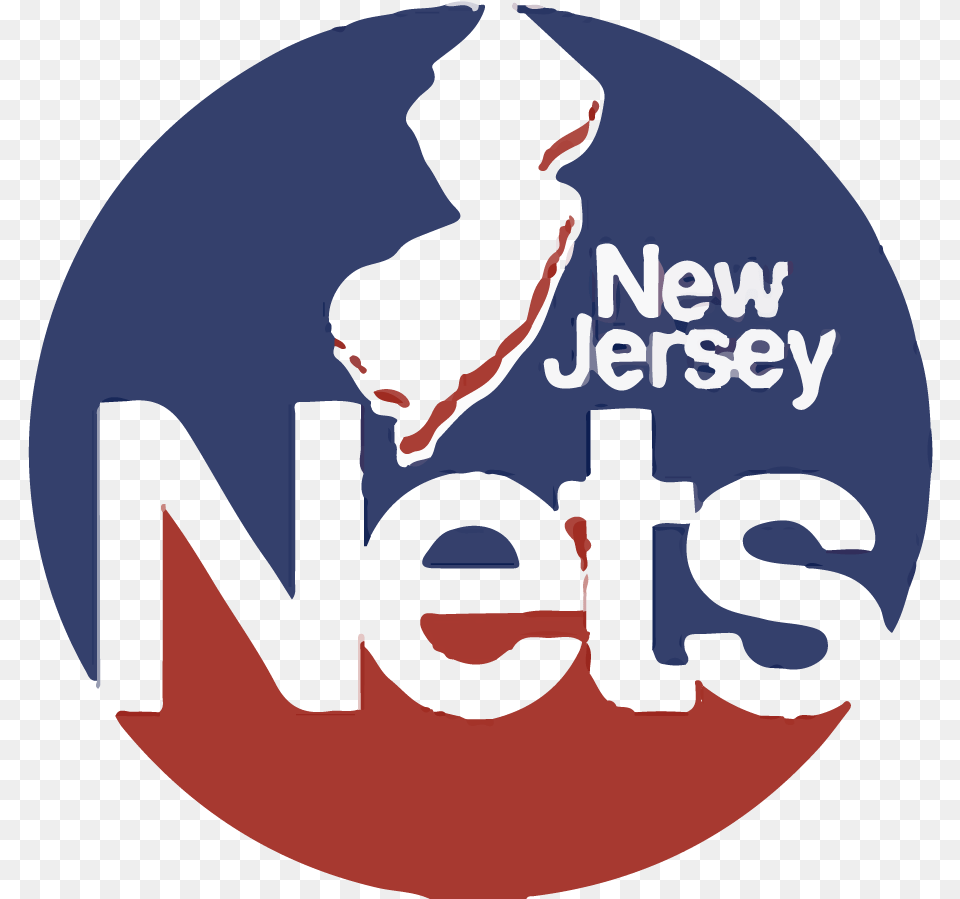 Logo Cdn New Jersey Nets Logo, Person, Machine, Wheel Png Image