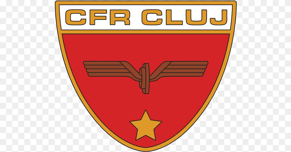 Logo Cfr Cluj, Emblem, Symbol, Badge, Smoke Pipe Free Png