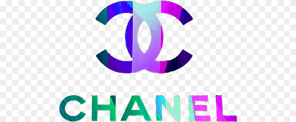 Logo Chanel Rainbow Iphone 7 Case Rainbow Chanel Logo, Purple Png Image