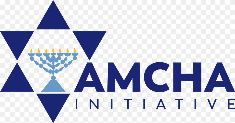 Logo Charity Ads, Triangle, Festival, Hanukkah Menorah Png Image
