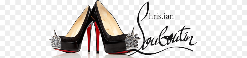 Logo Christian Louboutin Logo On Shoes, Clothing, Footwear, High Heel, Shoe Free Png Download