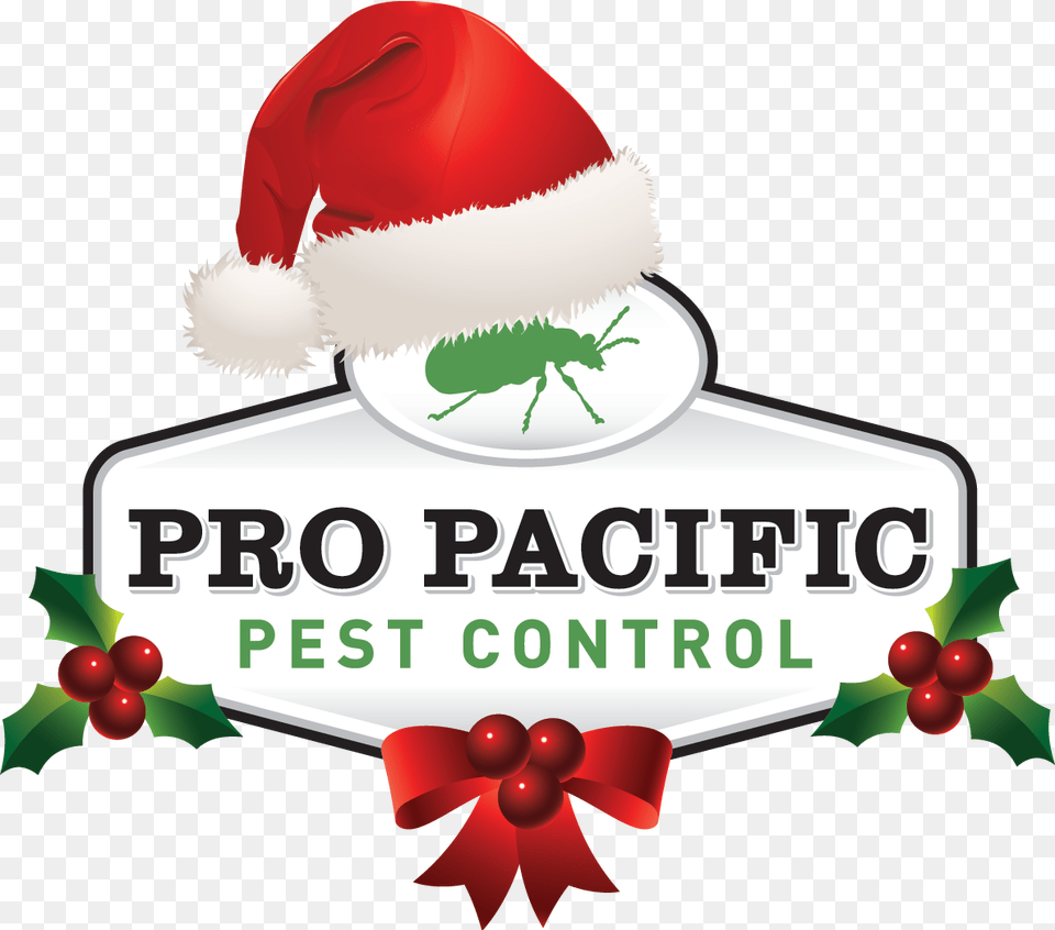 Logo Christmas Pest Control Offer For Christmas, Elf, Food, Fruit, Plant Free Png Download