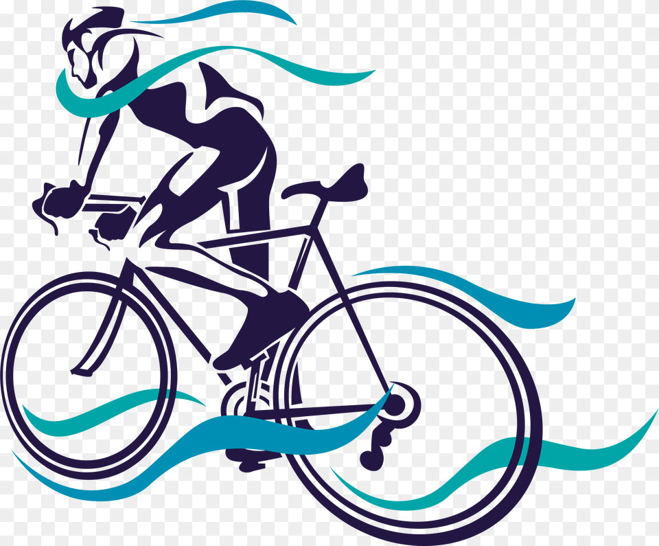 Logo Ciclismo, Machine, Wheel, Bicycle, Transportation Free Png