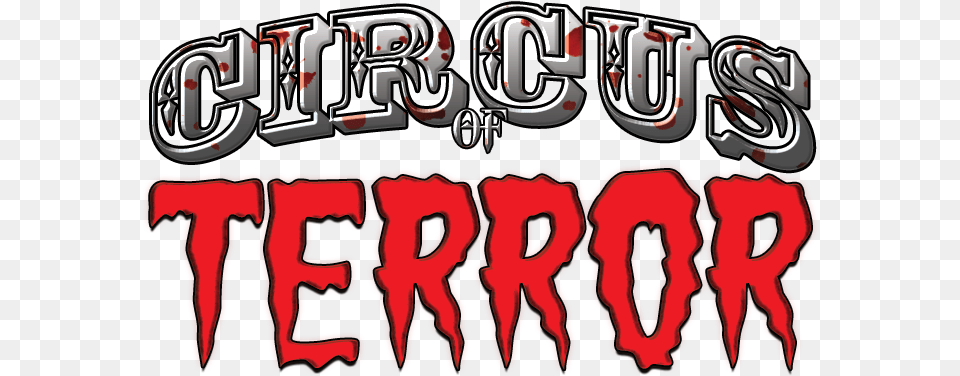 Logo Circus Of Terror Logo, Text, Dynamite, Weapon Png