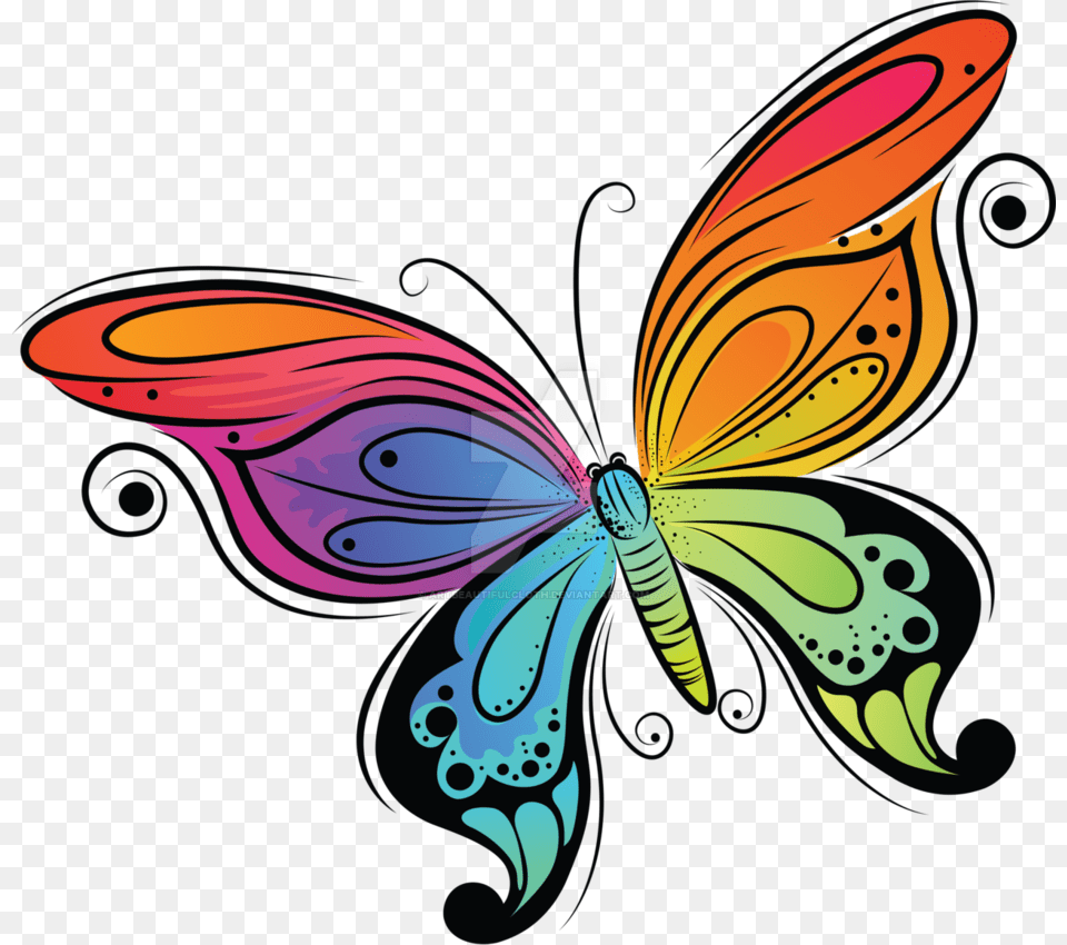 Logo Clipart Butterfly, Art, Graphics, Floral Design, Pattern Free Png Download