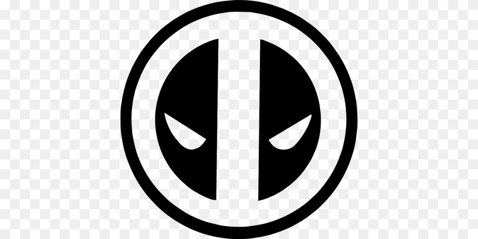 Logo Clipart Deadpool, Gray Png