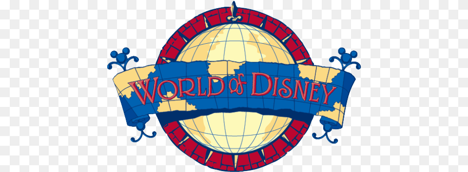 Logo Clipart Disney World World Of Disney Logo, Astronomy, Outer Space, Planet, Globe Png