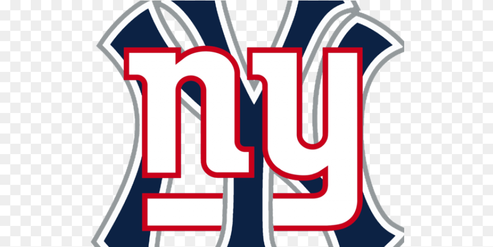 Logo Clipart New York Yankees Yankees Giants, Text, Number, Symbol, Gas Pump Png Image