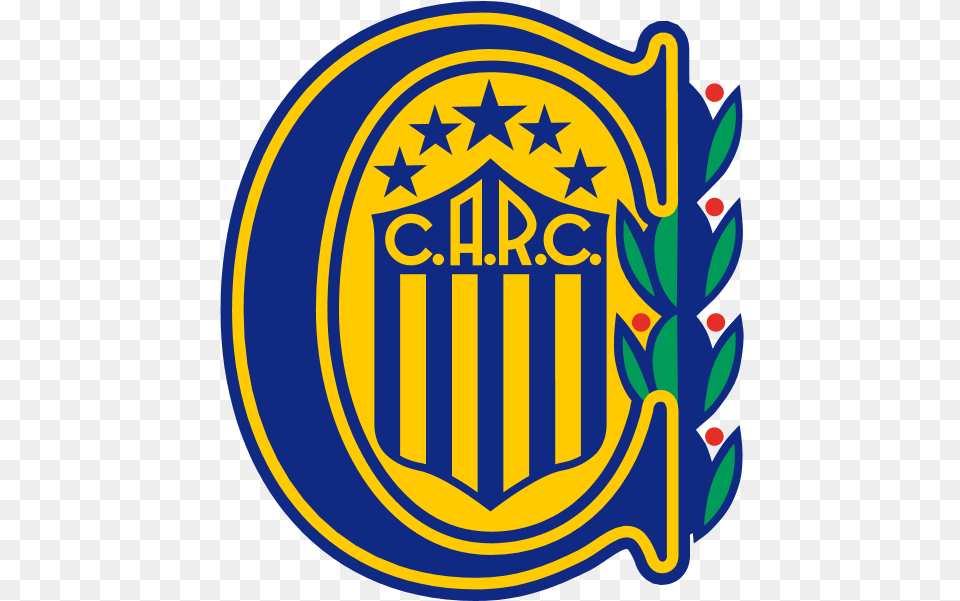 Logo Club Atltico Rosario Central, Badge, Emblem, Symbol, Can Png