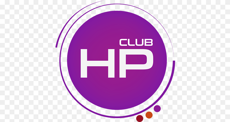 Logo Club Hp Transparent, Purple, Disk Free Png