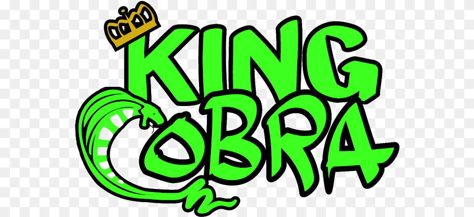 Logo Cobra, Green, Light, Text Png