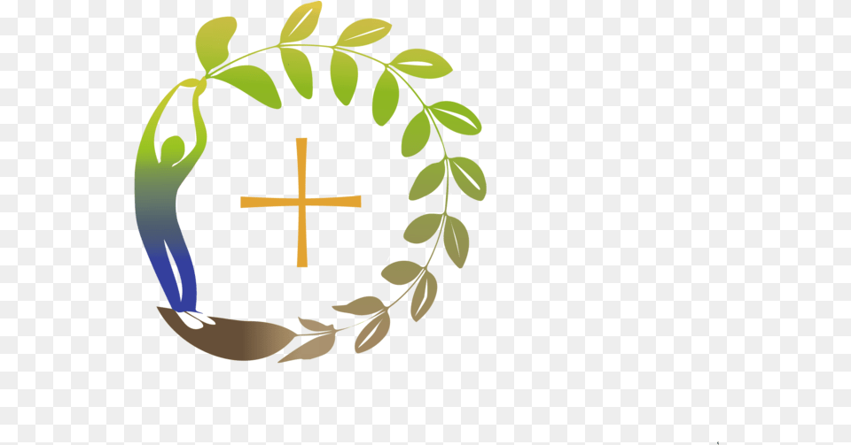 Logo Colegio Santa Cruz De Freire, Symbol, Cross, Plant, Leaf Free Png Download
