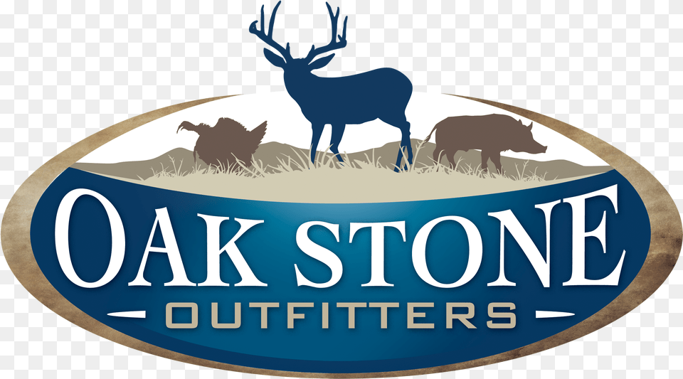 Logo Color Oakstone Outfitters, Animal, Mammal, Wildlife, Deer Png