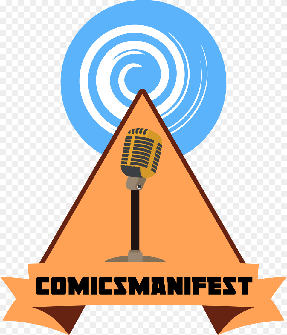 Logo Comics Manifest Inspiring Interviews With Influential, Electrical Device, Microphone Png Image