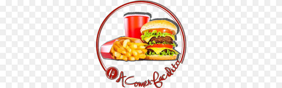 Logo Comida Rapida, Burger, Food, Fries, Ketchup Png Image