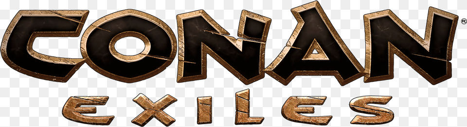 Logo Conan Exiles Logo, Bronze, Text, Alphabet, Ampersand Free Png Download