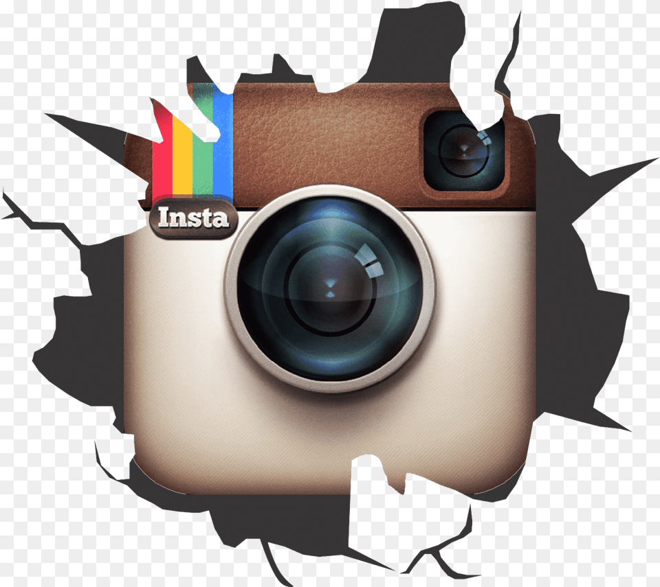 Logo Cool Instagram Logo Transparent, Electronics, Person, Photography, Camera Png Image