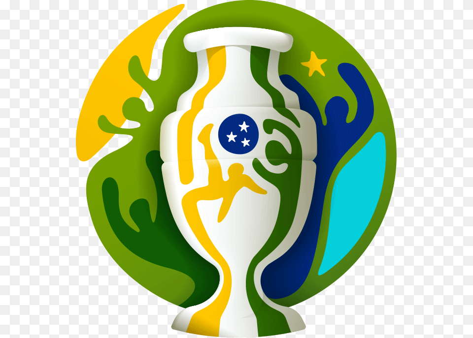 Logo Copa America Brasil 2019 Logo Copa America 2019, Jar, Pottery, Urn, Vase Free Png