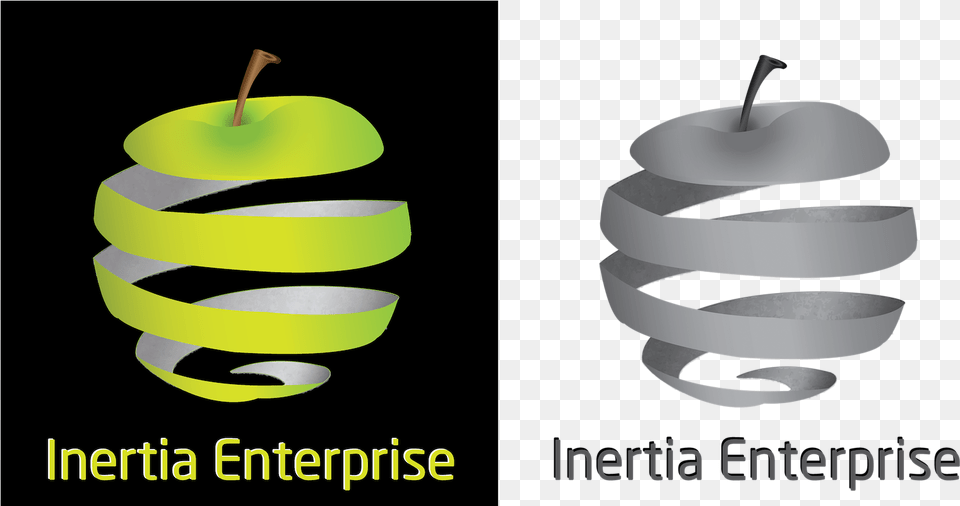 Logo Creation Apple, Coil, Spiral, Food, Fruit Png Image