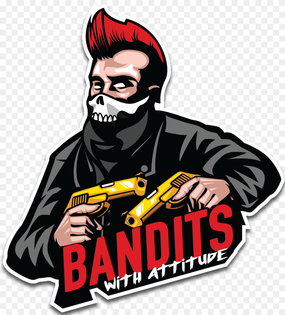 Logo Creation For A Dayz Bandit Clan Called Bandits Mascot Logo Gaming, Adult, Male, Man, Person Free Png