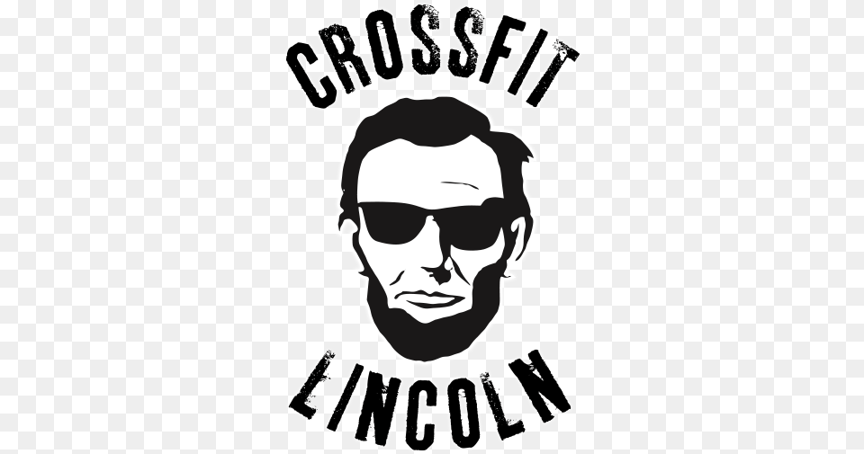 Logo Crossfit Lincoln, Accessories, Sunglasses, Stencil, Face Png Image