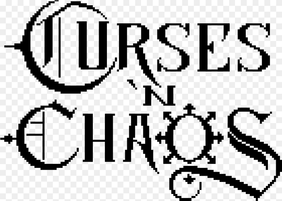 Logo Curses N Chaos Logo, Gray Png Image