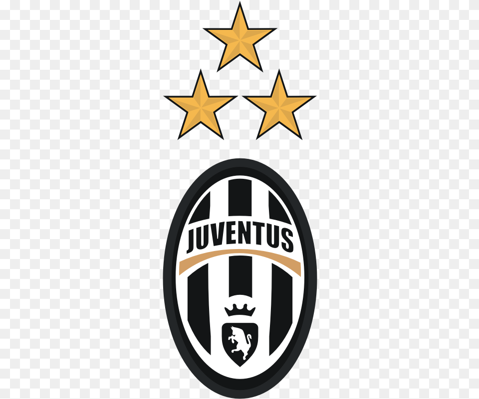 Logo Da Juventus Original, Symbol, Badge, Star Symbol, Ammunition Png