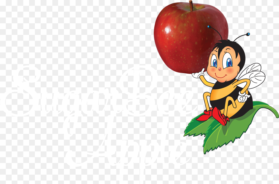 Logo Dark Logoo Light Logo Sugar Bee Apples, Apple, Produce, Plant, Fruit Png