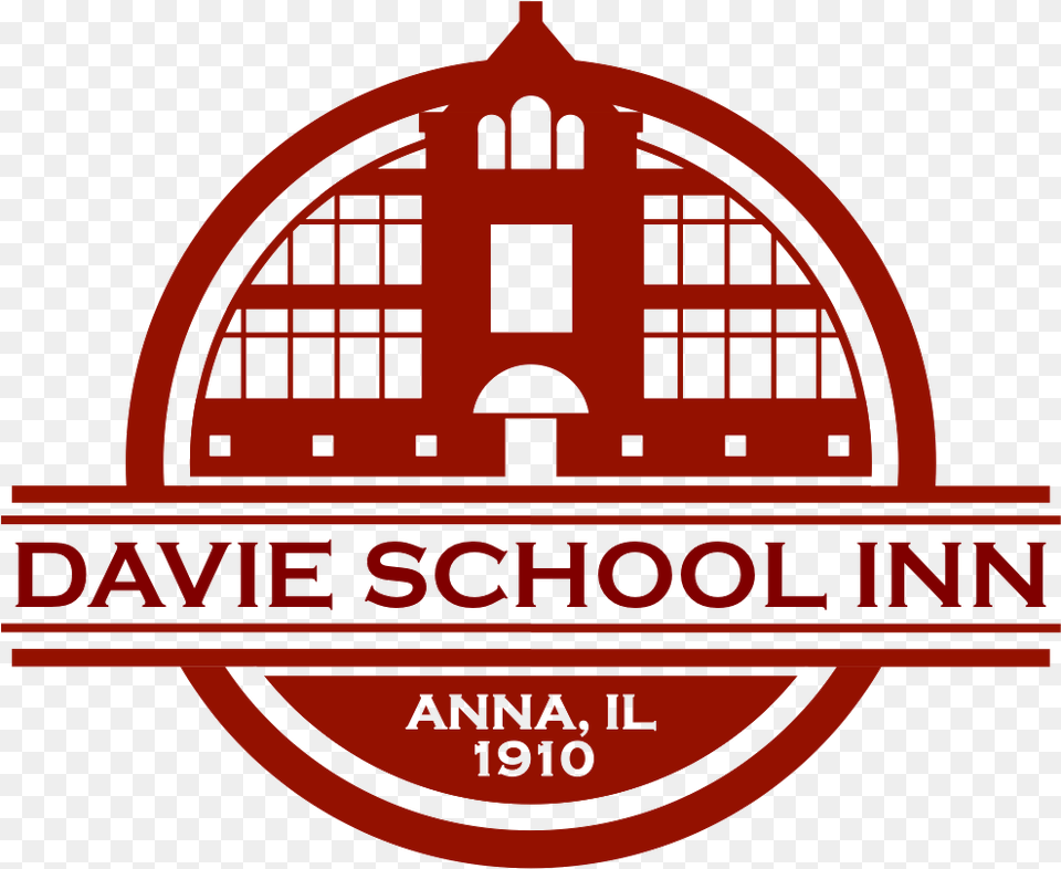 Logo Davie School Anna Il Inn Suite Home, Badge, Symbol, Architecture, Building Png