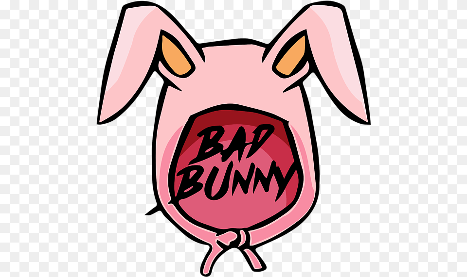 Logo De Bad Bunny, Animal, Fish, Mammal, Pig Free Png